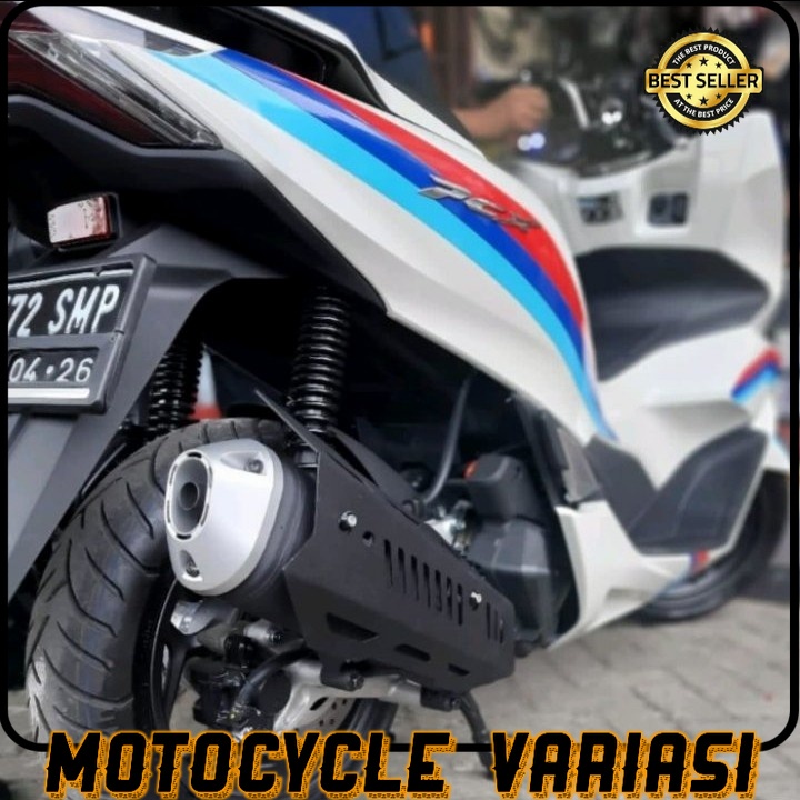 cover tutup knalpot NEW PCX 160 model transformer