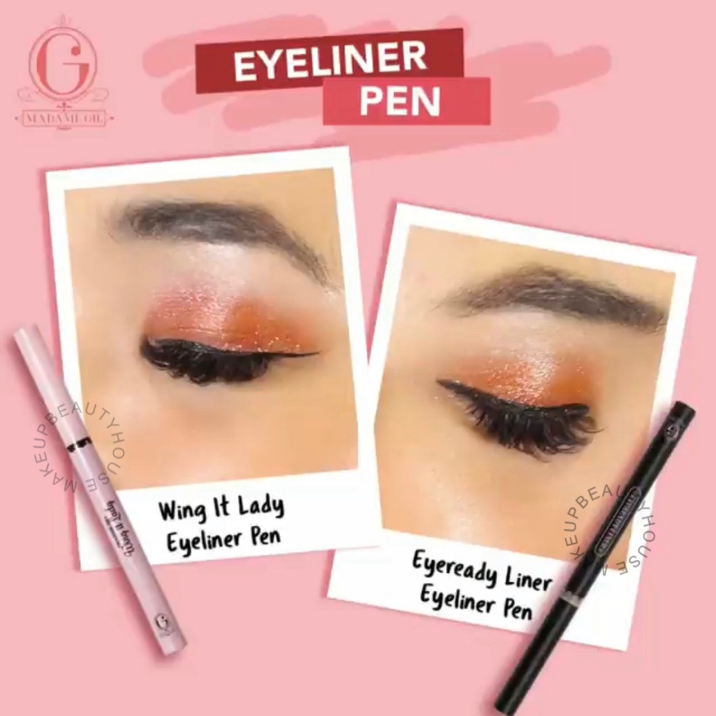 Madame Gie Wing It Lady - MakeUp Eyeliner Black Waterproof