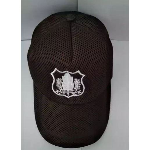 Topi Satpam Coklat Terbaru// Topi Dinas PNS Pria// Topi Polri//Topi Paskibra