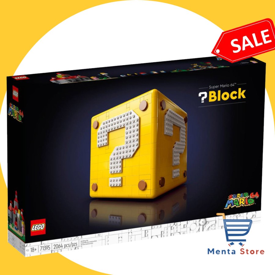 LEGO Super Mario 71395 64 Question Mark ? Block Build Display Play