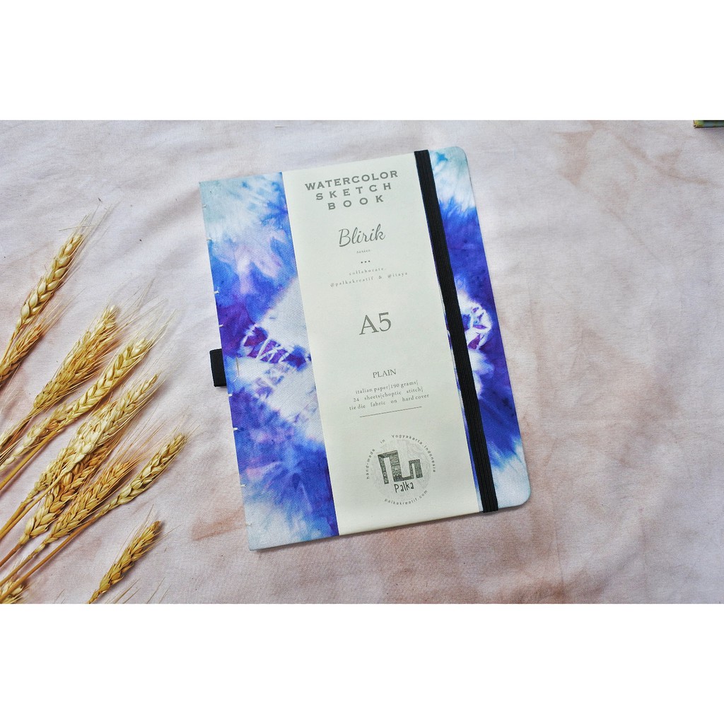 

PALKA KREATIF Blirik Watercolor Sketch Book / Sketchbook Kertas Cat Air A5