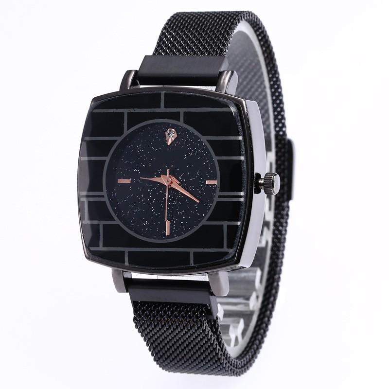 JAM TANGAN WANITA JAM MAGNET RANTAI  JAM TANGAN ANALOG IMPORT JAM MURAH HARGA GROSIR xs W32