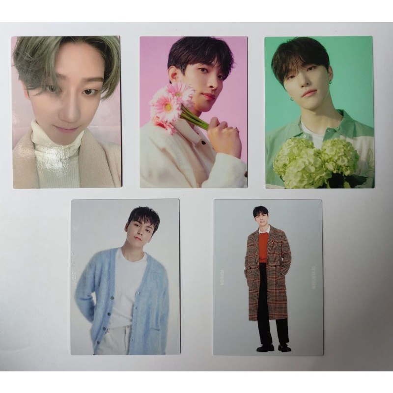 SEVENTEEN SEUNGKWAN CHEKI DK DINO VERNON HANABI TRADING CARDS