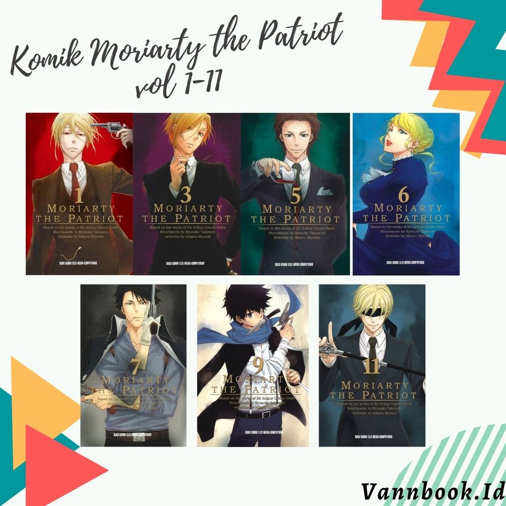 Komik Moriarty the Patriot vol 1-19