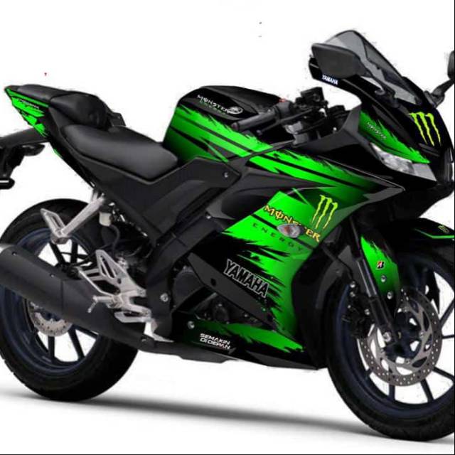 Decal striping R15 V3 pnp monster energy