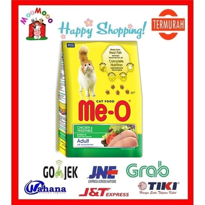 Meo Chicken &amp; Vegetable 1,2Kg - Makanan Kucing / Cat Food