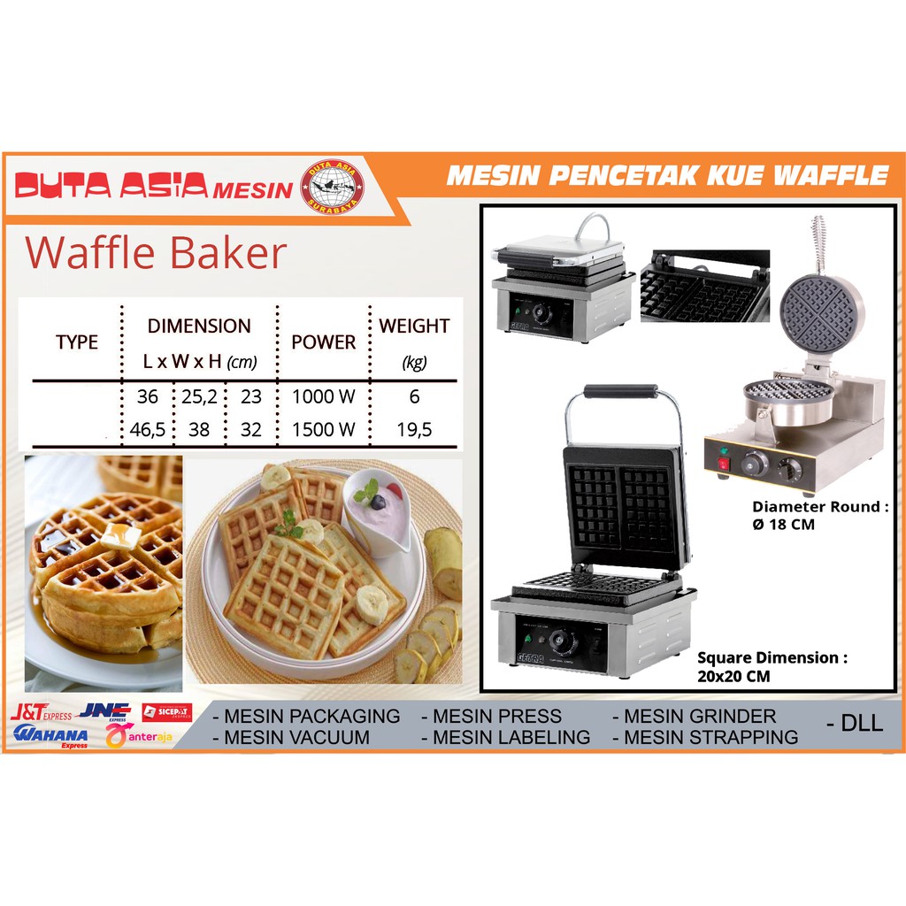 Jual MESIN PENCETAK KUE WAFFLE ( WAFFLE BAKER) Shopee Indonesia