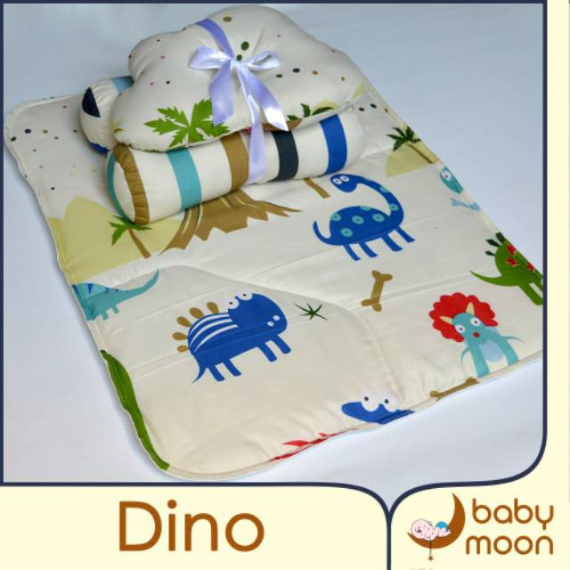 READY BANDUNG Matras Bantal Guling Bayi , Kasur Matras Lembut Dengan Anti Air , Matras Tidur Bayi