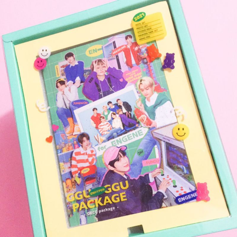 [READY] SHARING GGU GGU PACKAGE 2021 ENHYPEN JUNGWON HEESEUNG JAKE JAY SUNGHOON SUNOO NI-KI ENHYPEN