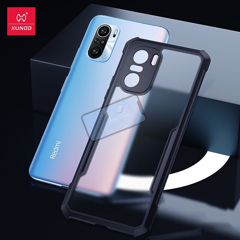 Xiaomi Poco F3 Case XUNDD Original Hard Soft Case Silikon Bening