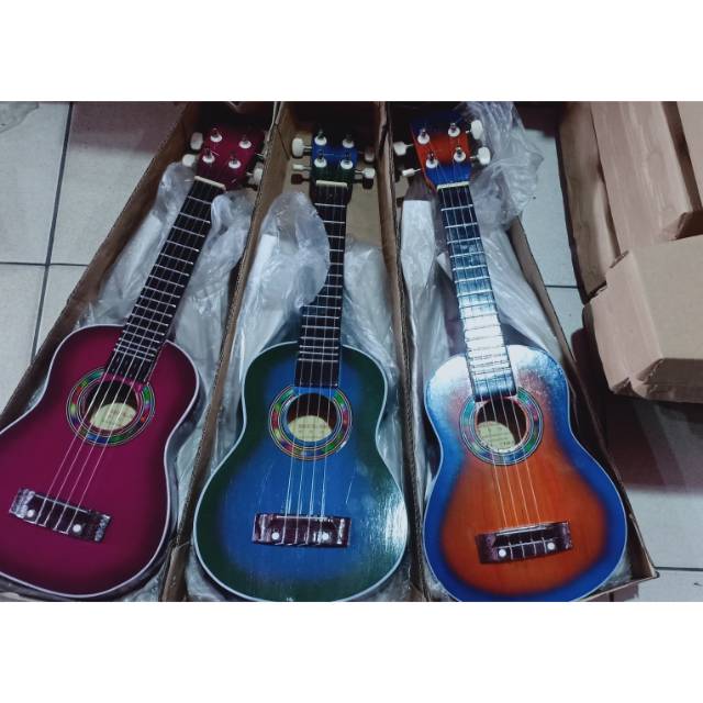 Gitar ukulele gitar anak upulele gitar kayu