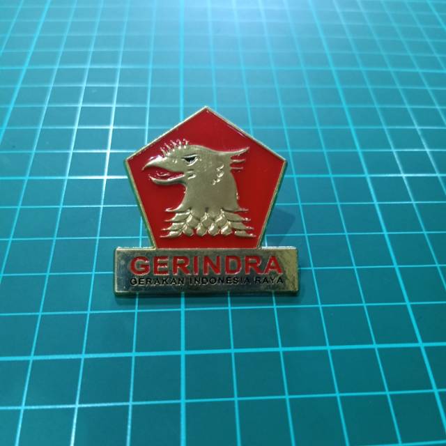 PIN BROSS PARTAI GERAKAN INDONESIA RAYA (GERINDRA) PENITI