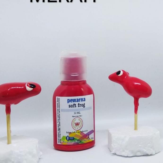 

Berkualitas Pewarna Lateks Soft Frog Merah 30 ml ₦