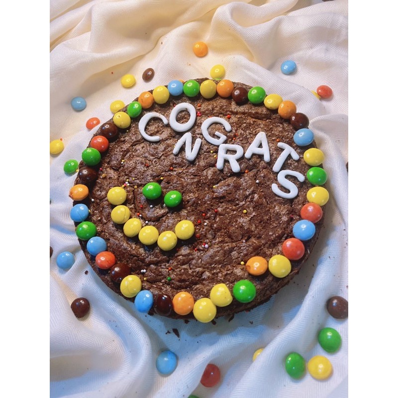 

Choco Giant Cookies with toppings