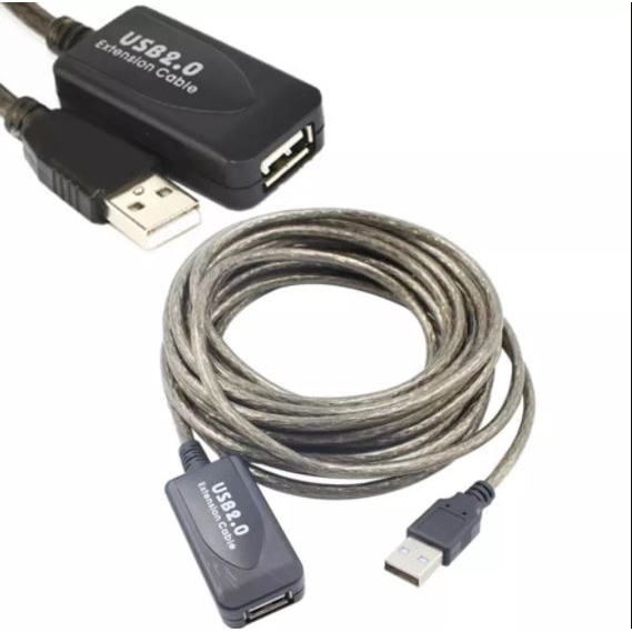 Cable usb-A 2.0 extension NB 20 meter active adapter 480Mbps - Kabel usb2.0 male-female 20m aktif