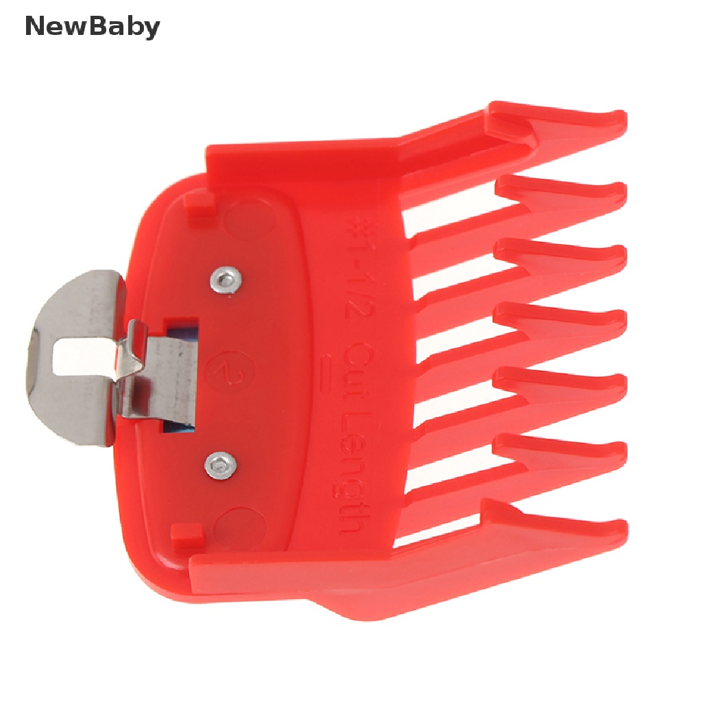 Newbaby Set Sisir Merah Ukuran 1.5 + 4.5mm + Holder Metal Untuk Bayi
