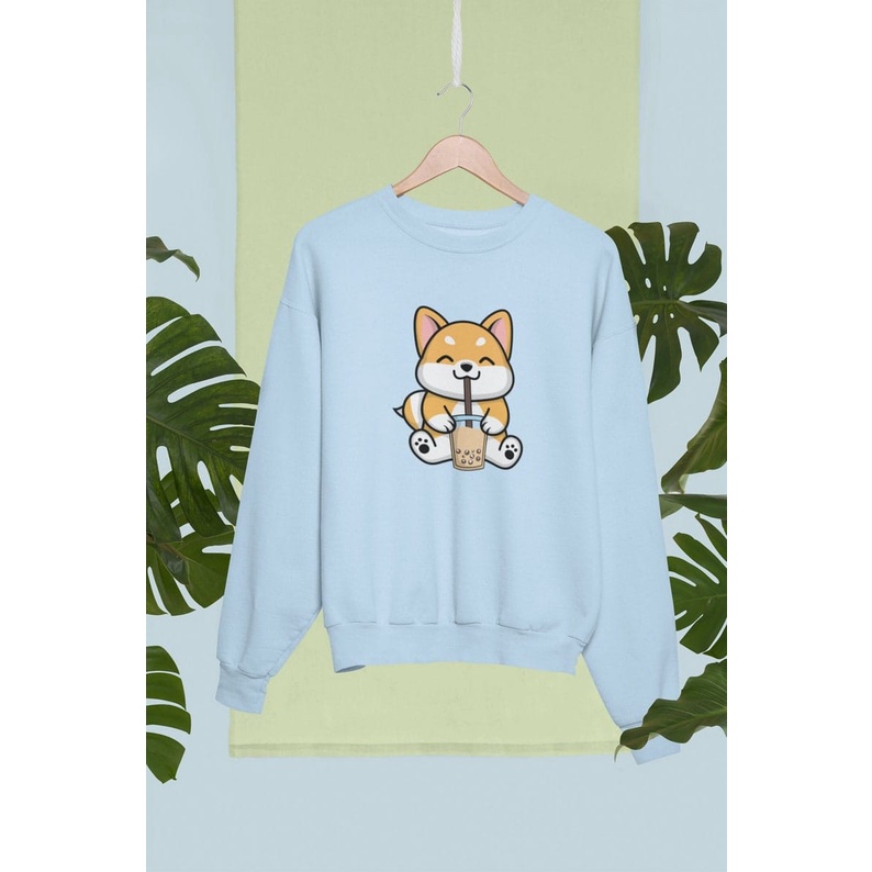 BOBBA BEAR Basic Sweater II BOBBA BEAR Sweater Crewneck II SIZE M - XL ( Pria &amp; Wanita )