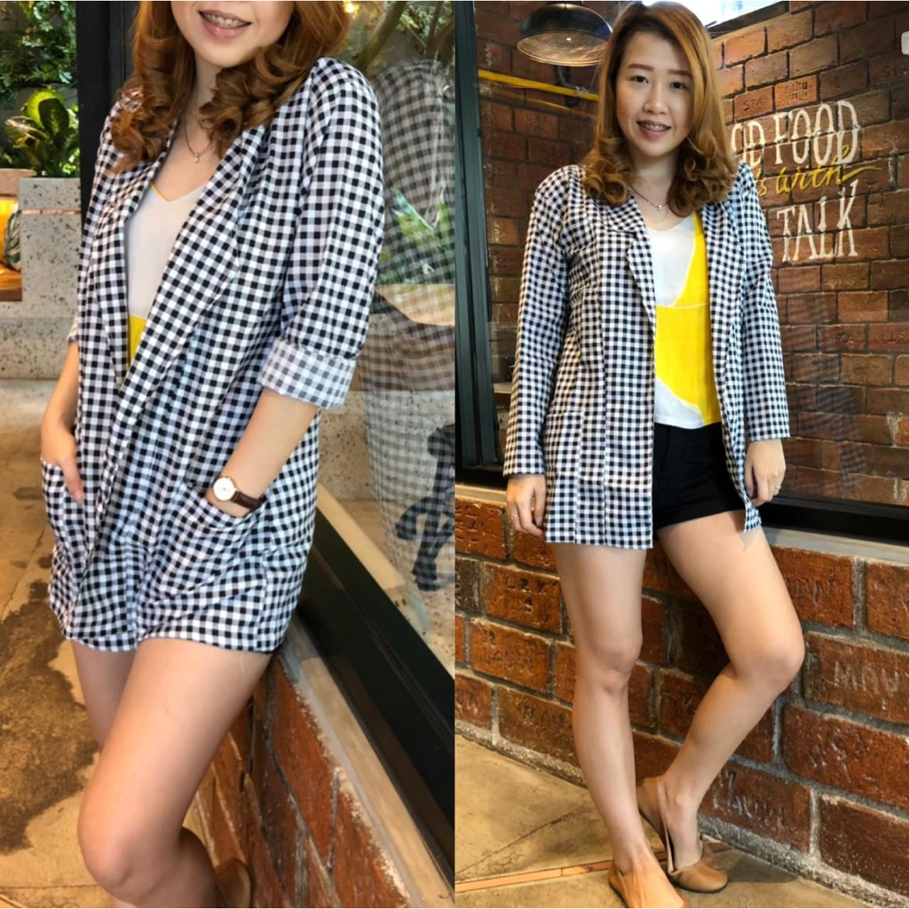 OTIN FASHION baju BLAZER wanita BERCYS KOTAK konveksi OTIN FASHION baju BLAZER wanita BERCYS KOTAK konveksi