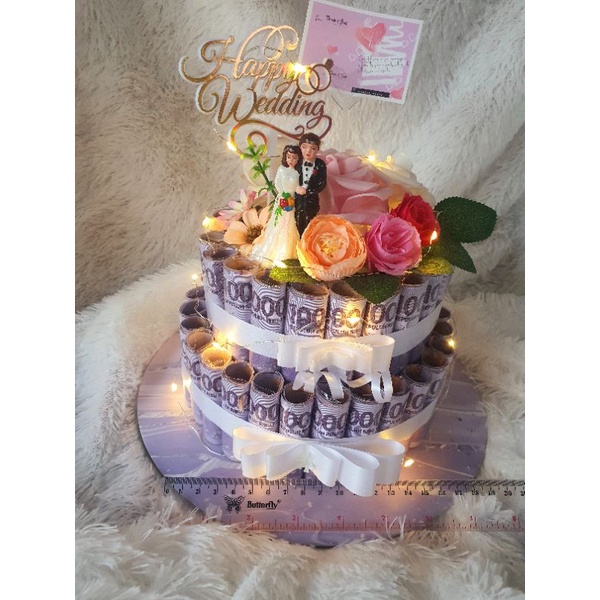 

money cake By Request wedding
