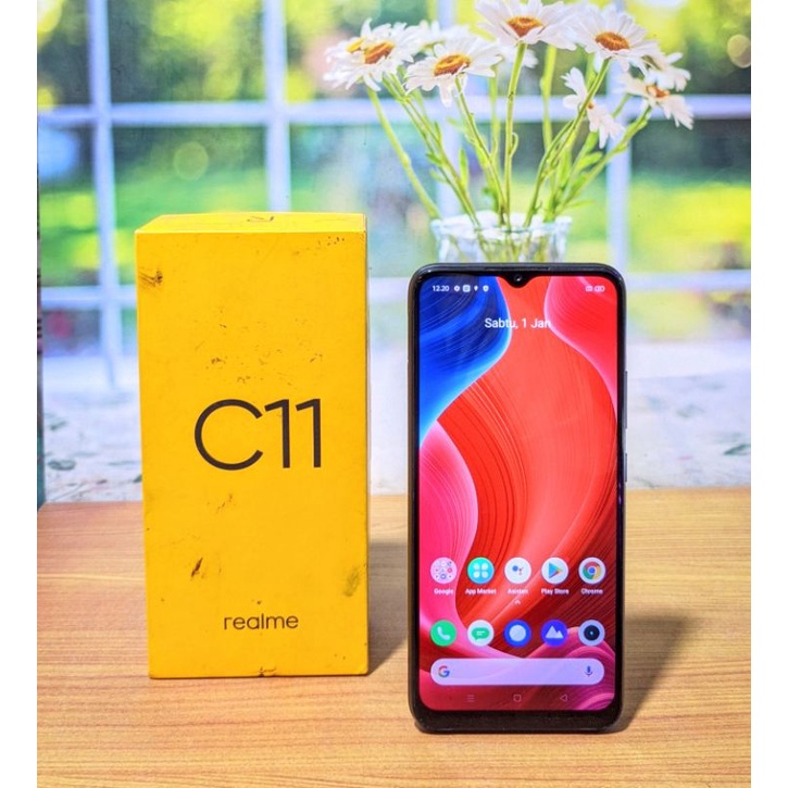 Realme C11 Ram 4/64gb Dual Ex Resmi Indonesia