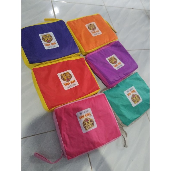 Jas hujan setelan celana anak metro kid tiger head bahan mirip axio