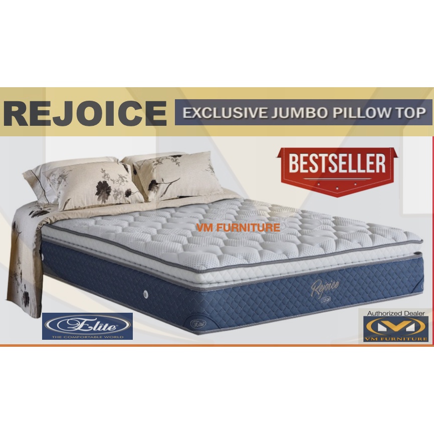 ELITE SPRINGBED REJOICE Free Sprei & Bantal