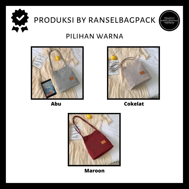 Tas Selempang Messenger Terbaru Kekinian Model Fashion Korea Murah Multifungsi Stylish Simple Casual Elegan Import Lokal Original Perempuan Wanita Cewek