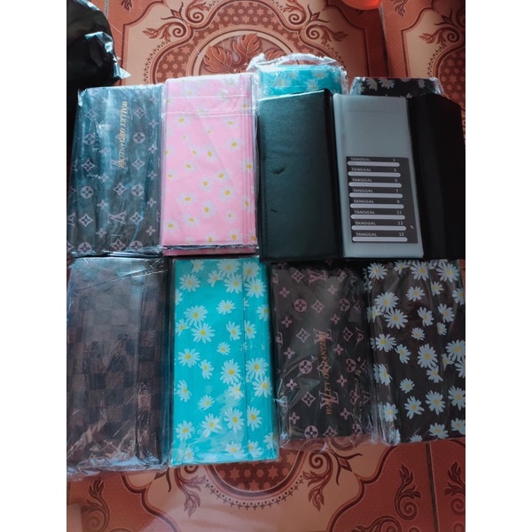 Dompet bulanan - wallet organizer - Dompet lipat