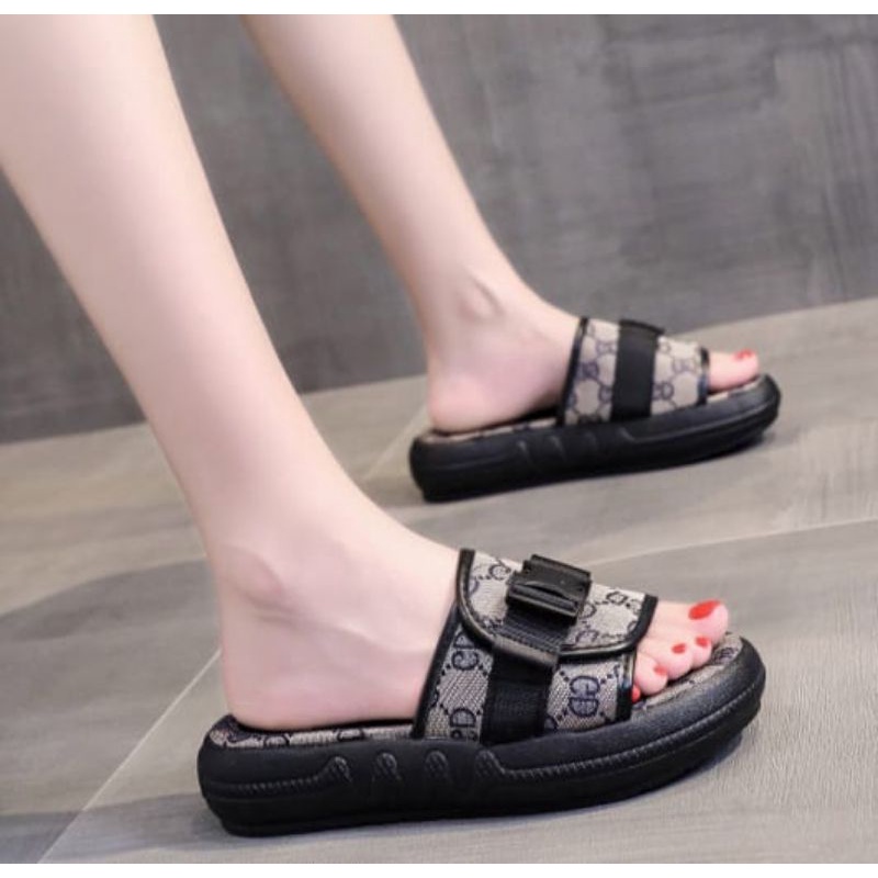 [NEW] SLIPPER WEDGES FASHION GG KANOSUE SERIES KS2071 IQ #Realstock