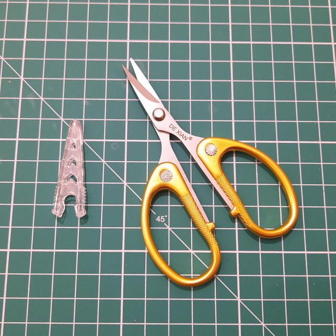 

Gunting Kodok Dexian Emas S001A / Gunting Bunga / Gunting Handcraft Seworld2 Dijamin