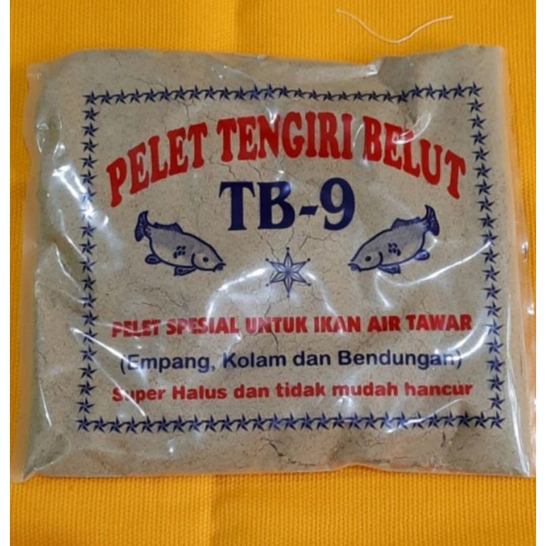 pelet tb9 ( tenggiri belut )