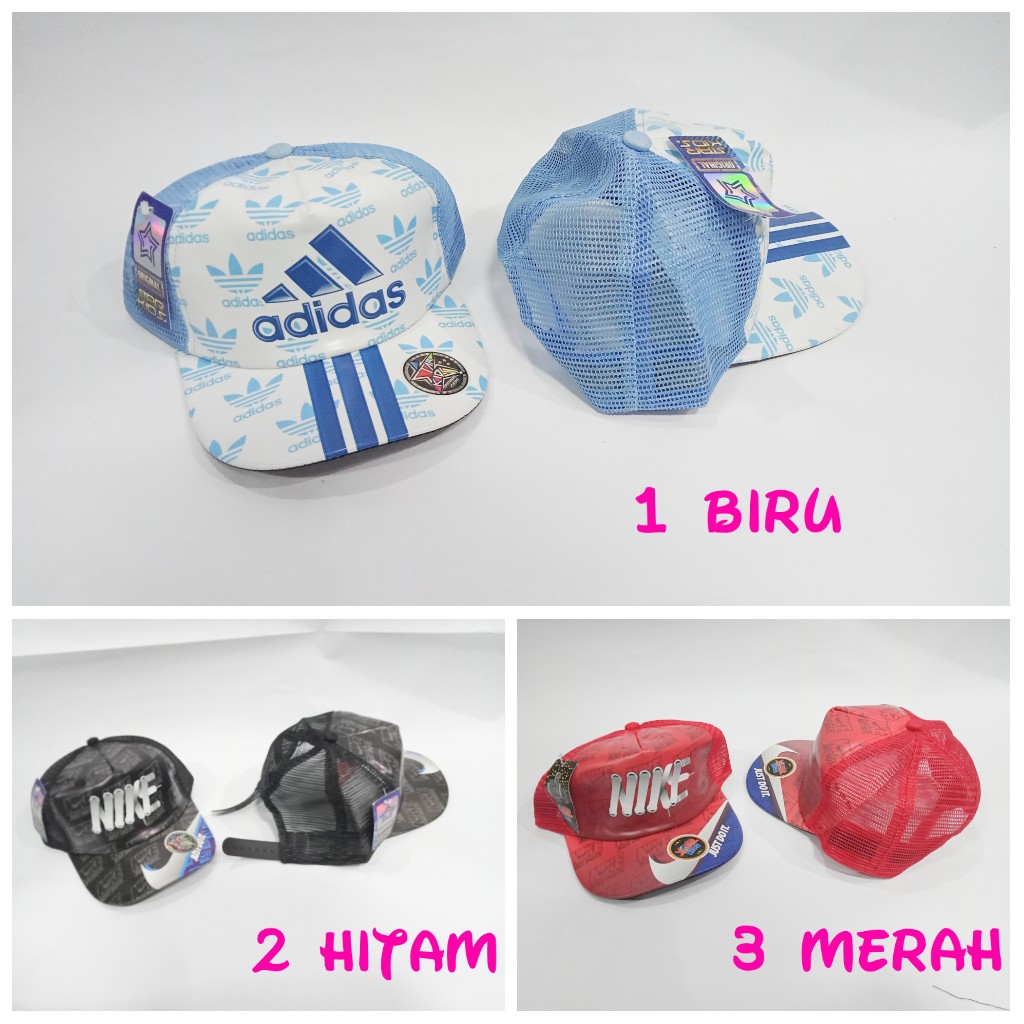 topi anak laki perempuan olahraga sport outdoor sepeda gowes sports jalan-jalan wisata lari murah