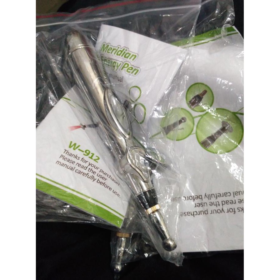 Alat Pena Akupunture Modern Meridian Energy Pen Massager-Pena Terapi