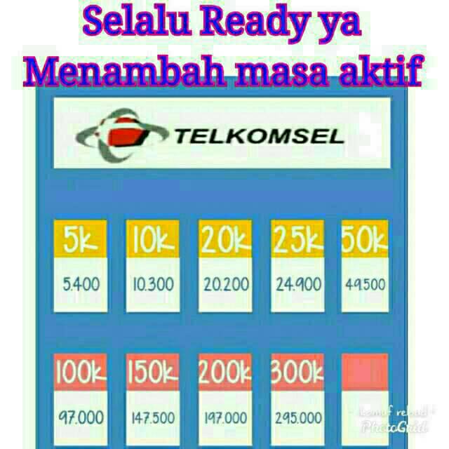 Pulsa telkomsel reguler 5rb 10rb 20rb 25rb 50rb 100rb (nomer by.u tidak bisa) | Shopee Indonesia