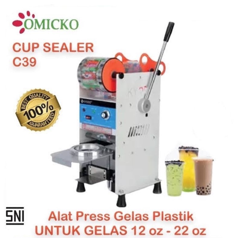 Manual Cup Sealing Machine 700cc / Mesin Press Gelas Plastik 700ml