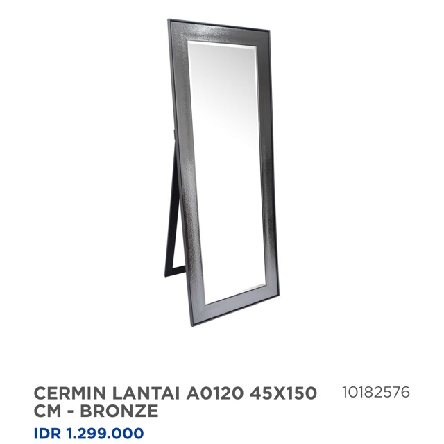 Informa cermin lantai (standing mirror) A0120 45x150cm - Bronze