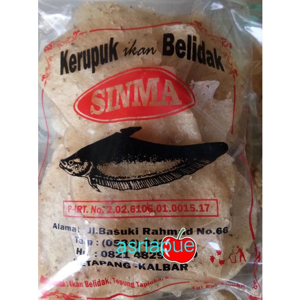 

KERUPUK IKAN BELIDAK SINMA ASLI BUATAN KETAPANG