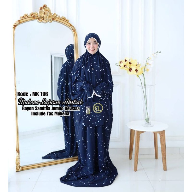 mukena rayon terusan elzhaf
