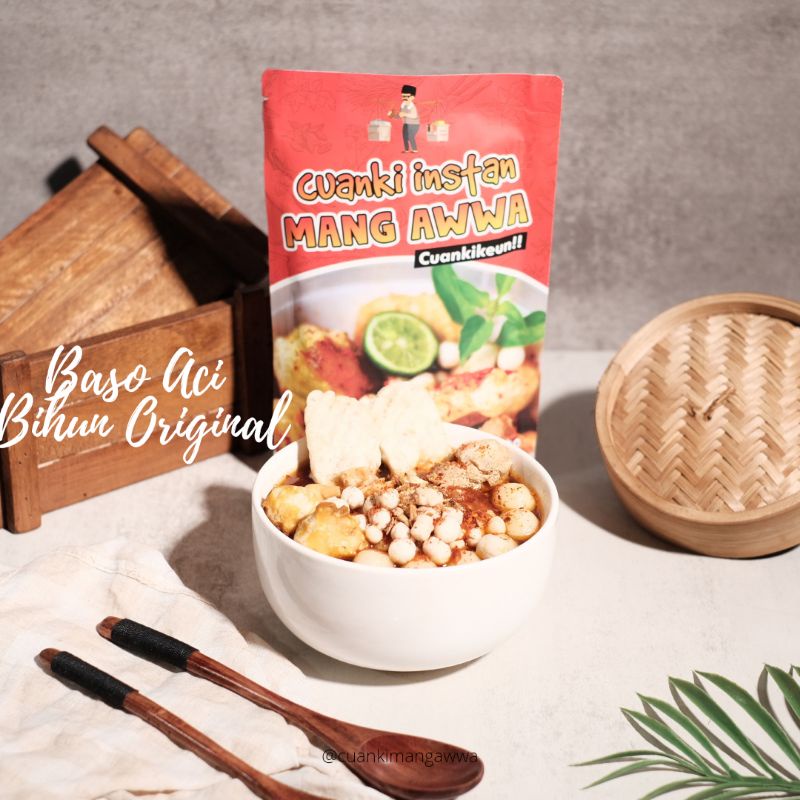 

Baso Aci Instan Bihun Original Mang Awwa Cemilan Khas Bandung Enak Termurah