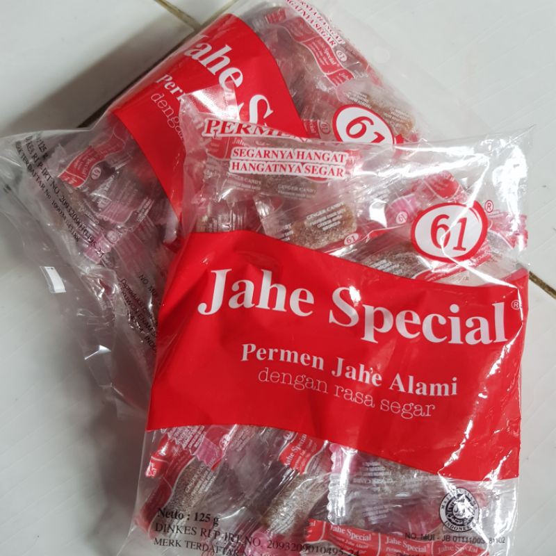 Permen Jahe Special 61 125gram