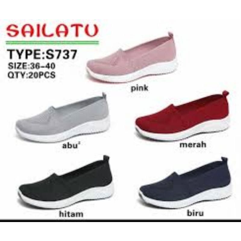 sepatu rajut import sailatu terbaru