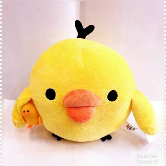 Boneka piyo-piyo dan anak/ boneka ayam/ boneka bebek/ anak ayam