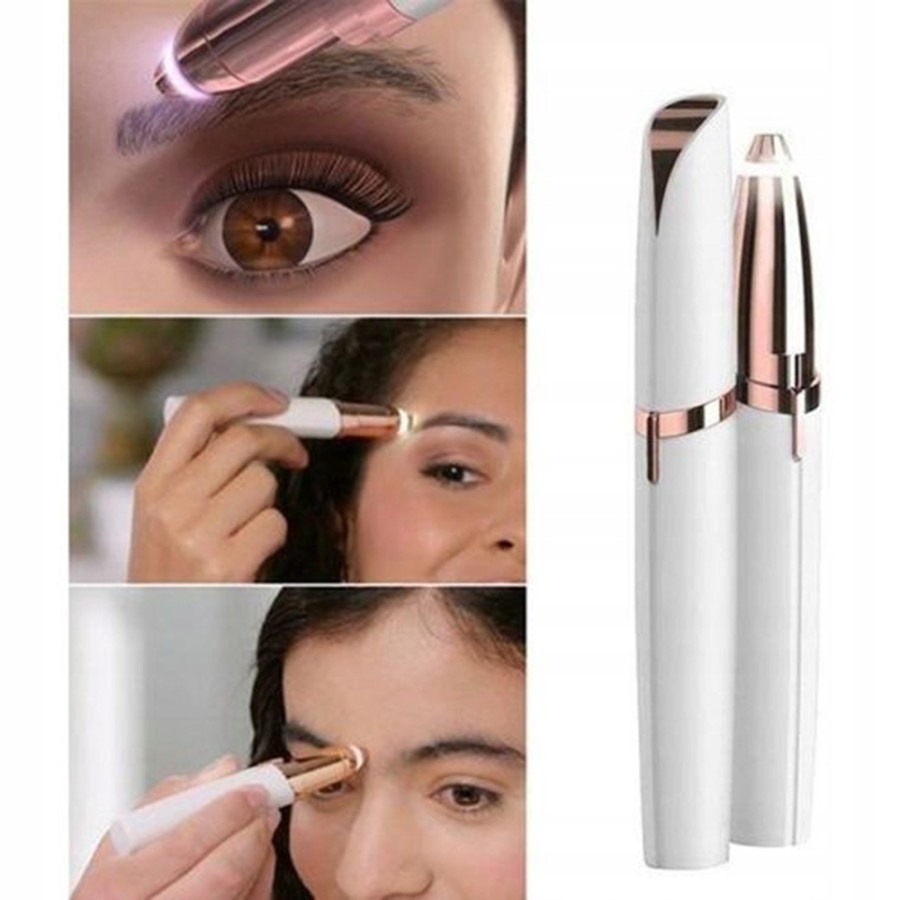 Ladies Hair Remover (Alat Cukur Bulu Portable / Mini) / Pencukur Alis Elektrik / Eyebrows Hair Remover