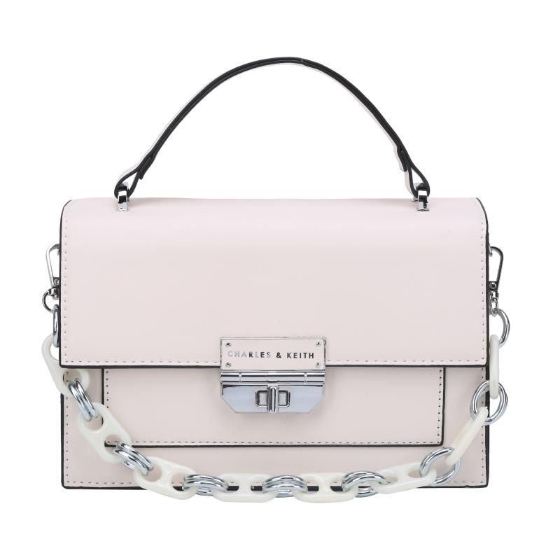 BJ27589 - BEIGE/BLACK/BLUE/COFFEE/GREEN/KHAKI/PINK/RED - TAS SLEMPANG TALI RANTAI IMPORT TERMURAH JAKARTA JTF7589