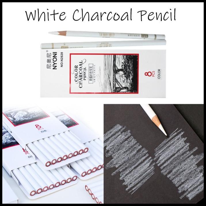 

Charcoal Pencil White / Pensil Charcoal Putih / Pensil Arang Putih