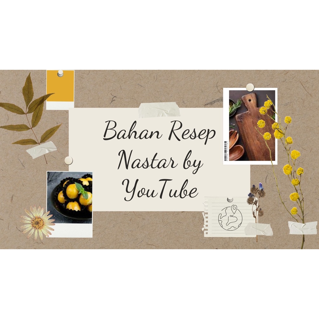 

Paket Bahan Resep Kue Nastar by YouTube