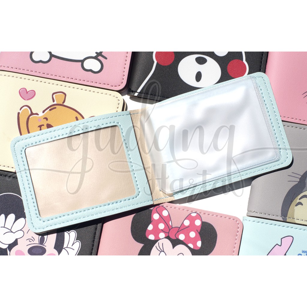 Dompet Wanita Pria Kartu Karakter Purse Unik GH 403002