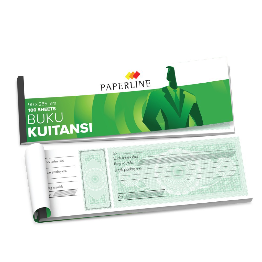 

BUKU KUITANSI SEDANG PAPERLINE 90 x 285 mm