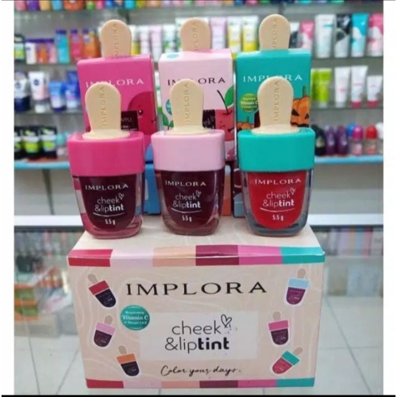 IMPLORA LIPTINT MATTE/ LIPTINT ICECREAM LONGLASTING