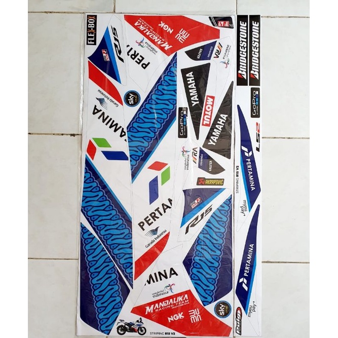 (COD) striping variasi decal r15 v2 mandalika